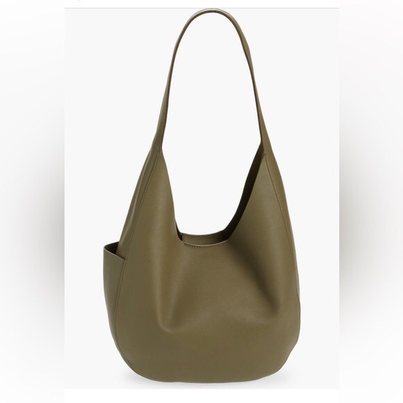 Madewell Oversized Shopper Bag Tote Olive Army Green